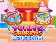 Yummy Churros Ice Cream Online Cooking Games on taptohit.com