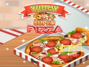 Yummy Super Pizza Online Cooking Games on taptohit.com